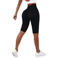 thumbnail image 2 of Womens Leggings Capri Workout with Lifting Fitness Running High Waisted Soft Pants for Yoga Gym, 2 of 4