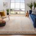 thumbnail image 3 of SAFAVIEH Aspen Millicent Geometric Diamonds Wool Area Rug, Gold/Rust, 6' x 9', 3 of 8