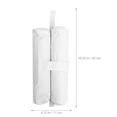 thumbnail image 2 of FELTECHELECTR Canopy Weight Bags White 4Set 16.5x4.3x3.1in Oxford Cloth, 2 of 6