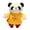 Yellow Red, variant on BQBQERT Realistic Panda Plushes Toy Cuddle Cushions for Kids and Adults Comforting Companions