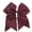 Win Red, variant on Yoyauz 8" Plus Cheerleader Bow Girl Hair Ornament with Ponytail Stand Bow Cheerleader Soft Football Competition Sports