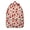 Cute Strawberry, variant on Paisley Inspired Travel Backpack for Women, Boho Chic Artistic Floral Pattern Daypack, Retro Ethnic Mandala School Bookbag