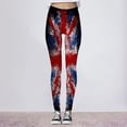 thumbnail image 2 of Pimfylm High Waisted Leggings Ladies' Independence Day Printed Sports Leggings Yoga Pants Workout Leggings Sets for Women(Purple,XXL), 2 of 6
