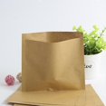thumbnail image 3 of 200pcs Food Bags Kraft Bag Blank Cowhide Oilproof Food Bag Disposable for Food (Brown), 3 of 3