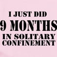 thumbnail image 2 of CafePress - Solitary Confinement Pregnancy Body Suit - Baby Light Bodysuit, Size Newborn - 24 Months, 2 of 4