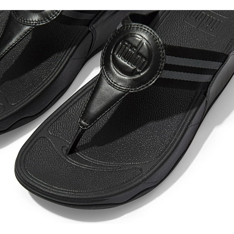 FitFlop Women's Walkstar Comfort Sandals, Toe Post, Stripes