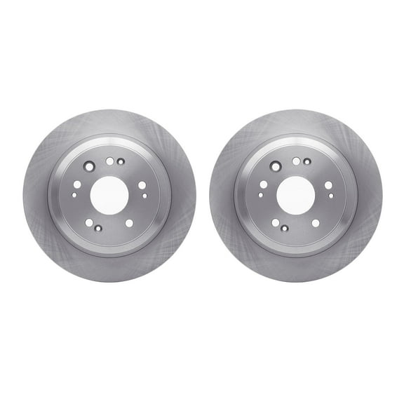 Dynamic Friction Company Rear Brake Rotors 6002-59032