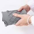thumbnail image 4 of Hyasfey Faucet Splash Pad Foldable Splash-resistant Slope Easy Drainage Prevent Spill Splash Guard Kitchen Bathroom Faucet Drip Catcher Tray Faucet Drain Pad, 4 of 8