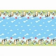thumbnail image 2 of Bluey Rectangular Plastic Table Cover, 54" x 84", 2 of 2