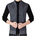 thumbnail image 1 of LOVZFMLL Vestes pour Hommes Modes Sans Manches Confortables Respirantes Blouses à Col, 1 of 6