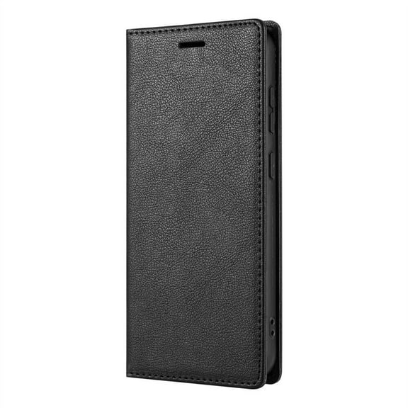 Leather Wallet Pixel 7 Pro Case (Black) Magnetic Folio Card Slot Holder Flip Kickstand Shockproof Cover