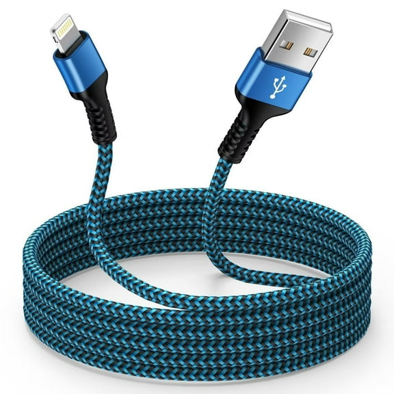 AILKIN Compatible with iPhone Charger Fast Charging 6ft Cords Compatible with iPhone 14/13/12/11/10,Blue