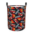 thumbnail image 6 of Picia Fire Rescue With Red Helmet And Truck Large Laundry Basket, Waterproof, Freestanding Laundry Hamper, Collapsible Tall Clothes Hamper with Extended Handles-Small, 6 of 8