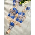 thumbnail image 2 of Enchanted Blue Blossom Lace Lingerie Set (BLUE, 3XL+), 2 of 3