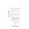 thumbnail image 2 of HOMEMAXS Accessories Woven Tapestry 90.00X42.00X3.50CM Beige, 2 of 8