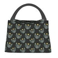 thumbnail image 1 of Easygdp Visages du Chat Sac à Lunch Isolé Réutilisable à Bandoulière pour Bureau, 1 of 6