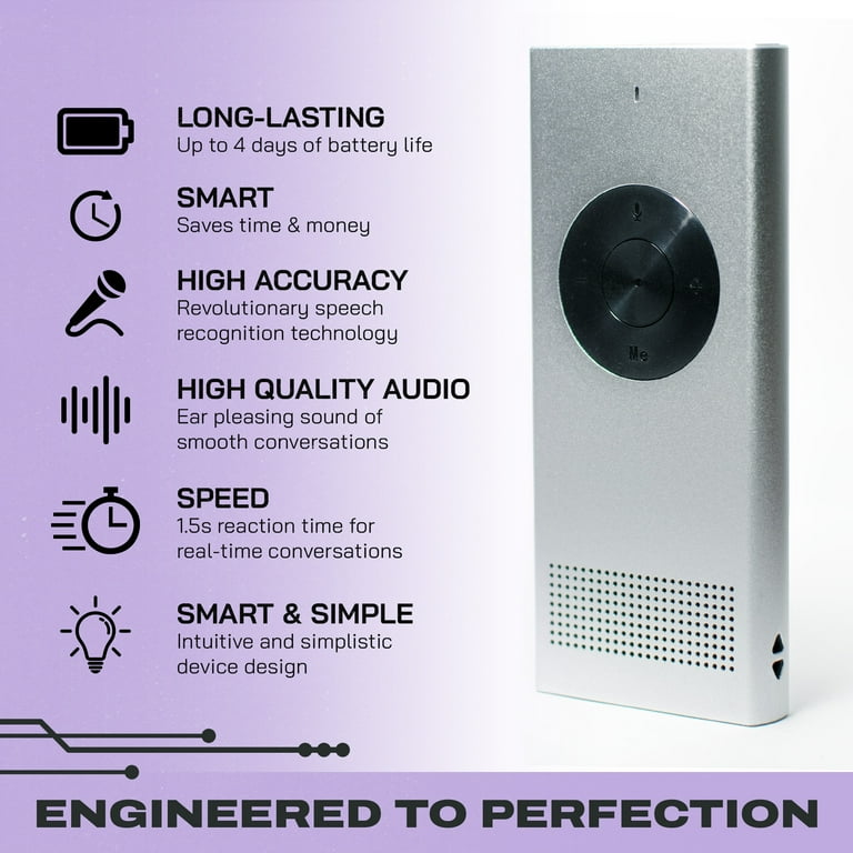 ENENCE Instant Translator 自動翻訳機 トランスレーター ENENCE Instant Translator 自動翻訳機 トランスレーター - メルカリ