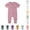Beige, variant on PAFNAFHF Baby Rompers Solid Color Basic Style Short Sleeve One Piece Soft Cotton For Newborn Infant Daily Wear Baby Onesies Orange