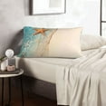 thumbnail image 6 of Xecao Starfish On The Sand Beach for Decorative Throw Pillow Case for Couch,Sofa or Bed Set,Pillow Cover for Sofa Home Decor Ideal Gift-14"x20", 6 of 6