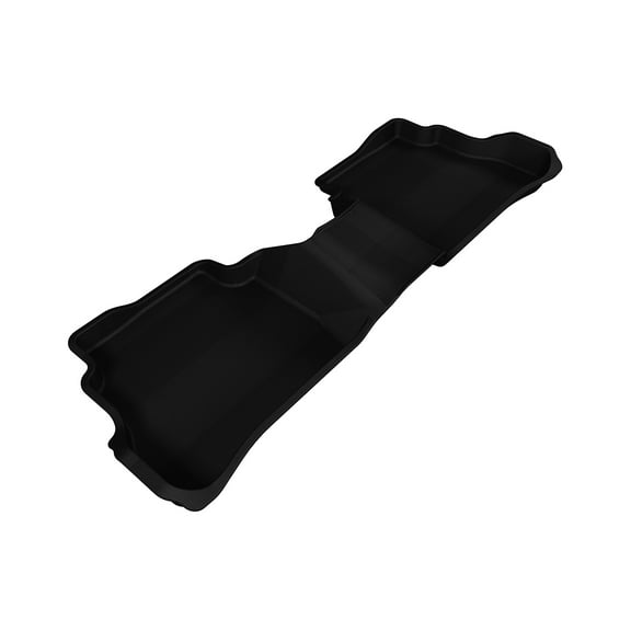 3D MAXpider - L1MZ03821509 Second Row Custom Fit All-Weather Floor Mat for Select Mazda CX-5 Models - Kagu Rubber (Black)