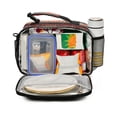 thumbnail image 2 of FORMRS Student Lunch Bag Insulated Reusable Cooler Box with Zipper Pockets, Tribal Geometric, 2 of 9