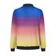 thumbnail image 4 of Ichuanyi liquidación de temperamento casual de temperamento femenino collar con chaqueta de bolsillo con cremallera estampada en manga larga abrigo casual ICHUANYI WER2023082207146, 4 of 5