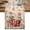 FireBrick Wheat, variant on Christmas Table Runner 36 Inches, Retro Xmas Deer Candy Ice Cream Pine Needle Bed Runner Dresser Scarves Tabletop for Indoor Outdoor Parties/Ceremony/Banquet, 13"x 36"