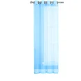 thumbnail image 3 of Gorgeous Home Linen Faux Silk Sheer Grommet Curtain Panels 108" x 63" Ruby Light Blue., 3 of 5