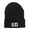 Black, variant on SD South Dakota Embroidered Long Beanie - Navy OSFM