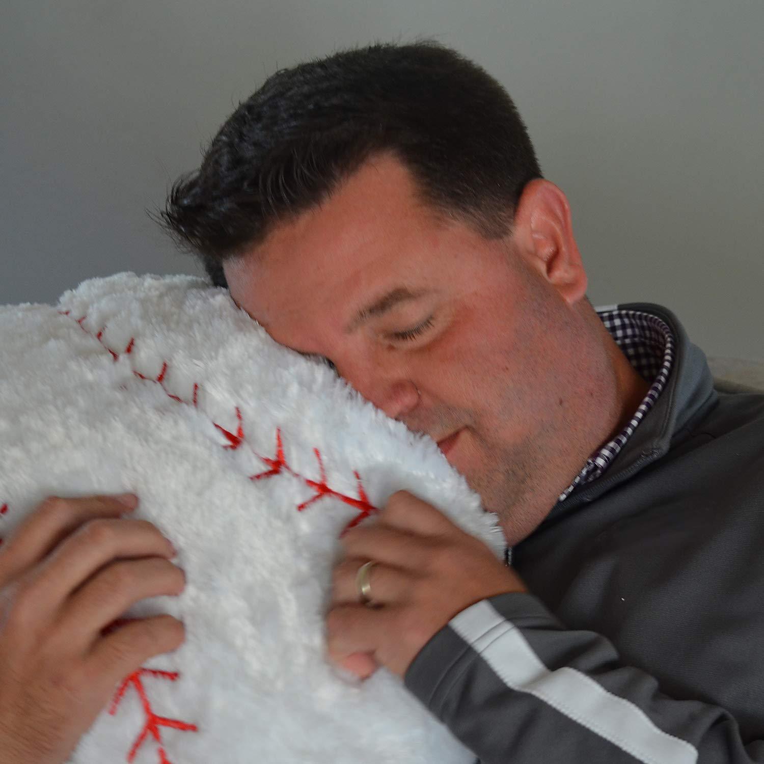 baseball plush pillow