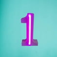 thumbnail image 2 of WE Neon Sign, Neon Alphabet Light Light Up LED Letters Lights Light Up Marquee Letters Lights Battery USB Pink, 2 of 5