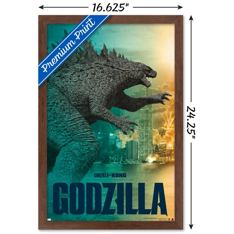 Godzilla vs. Kong - Godzilla Wall Poster, 14.725