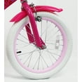 thumbnail image 6 of Micargi 16" inch Girl Kids Bike with Basket Girls with Training Wheels 4 5 6 7 Year Princess Toddler Barbie Pink, 6 of 7