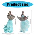 thumbnail image 3 of Goddess Girl Statue With Bird Feeder Garden Ornaments Wild Bird Attraction Fit for Fantasy Art Decoration Yard Sculpture, 3 of 4