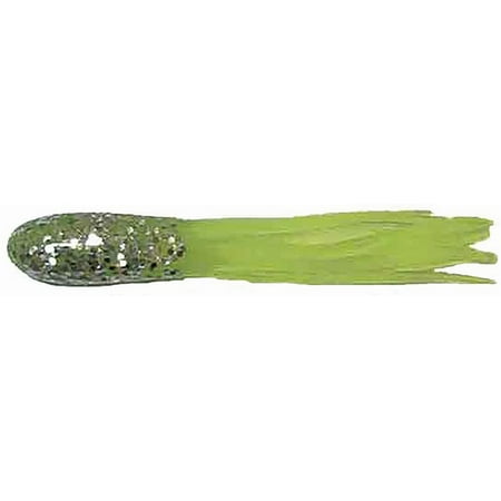 Big Bite 15CRGH05 1.5 Silv Glit/Chrt Glitter Head Tube 10 Pk Soft Plastic Lure