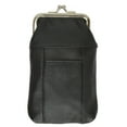 thumbnail image 5 of New Design Genuine Leather Cigarette Case with Lighter Pouch 1841 (C) Dark Green, 5 of 7