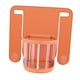 thumbnail image 2 of Soporte multifuncional para reposacabezas, portavasos, gancho, mochilas, accesorios, sombreros, fácil de usar Naranja, 2 of 9