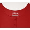 thumbnail image 7 of Inkmeso Solid Summer Casual Tunic Dress For Women's Short Mini Dresses With Button Placket, 7 of 7