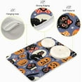 thumbnail image 4 of GZHJMY Halloween Décor Dish Drying Mat - 16 x 18inch- Extra Large Microfiber Dish Drying Mat, Dish Draining Mat, Counter top Mat, Halloween Pumpkins（86）, 4 of 7