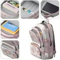 thumbnail image 4 of Pink Dog Paw Backpack for School,Cute School Bag,Schoolbag with Adjustable Shoulder Straps & Padded Back,16.9 Inch, 4 of 5