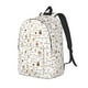 thumbnail image 1 of Easygdp Coffee Mochila de Lona Resistente para Laptop, Compatible con Laptops de 15 a 17 pulgadas, Ideal para Escuela, Trabajo y Viajes-Medium, 1 of 5