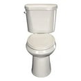 thumbnail image 2 of Centoco 900BN-001 Wood Elongated Toilet Seat, White, 2 of 3