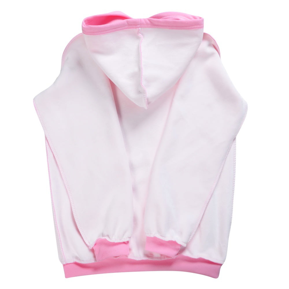 Girls' hoodie APHMAU children's autumn and winter thick fleece hooded sweatshirt double-layer thick non inverted fleece hooded sweatshirt suitable for 5-13 years old