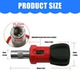 thumbnail image 3 of Miniature Ratchets Screwdriver with 1/4Inch Interfaces and Comfortable Grip for Home Repair and Outdoor Tasks, 3 of 8