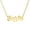 Gold, variant on Name Customized Necklaces Stainless Steel Personalized Diamond Shape Name Necklace for Women Customized Gift