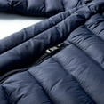 thumbnail image 6 of Lyinloo Cotton Padded Men's Winter Men's Cotton Padded Jacket Hooded Cotton Padded Men's Wear Blue M, 6 of 6