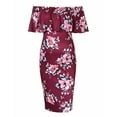 thumbnail image 4 of Shldybc Women's Maternity Sleeveless Print Dress Off Shoulder Casual Maxi Dress, Maternity Clothes, Summer Dress, 4 of 6