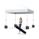 thumbnail image 1 of Heavy - duty, portable instant pop - up canopy tent con wheeled carry bag para uv protection, 1 of 7