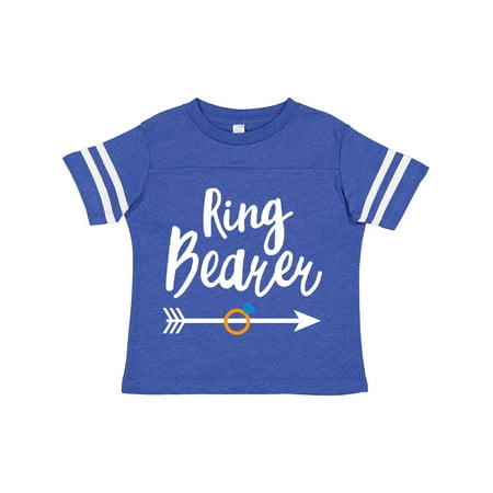 

Inktastic Ringbearer with Arrow in White Gift Toddler Boy Girl T-Shirt