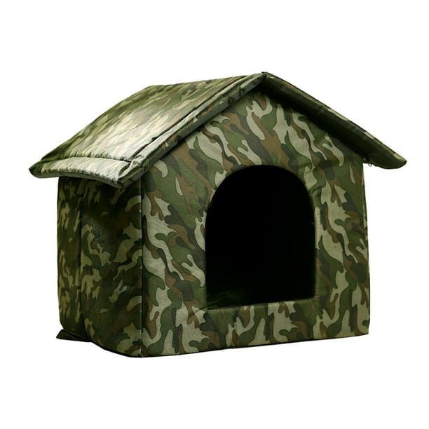 Tienda para mascotas sin hogar, refugio para mascotas, impermeable, cálido, cómodo, duradero, a prueba de viento, cama de invierno para perros y gatos Grande